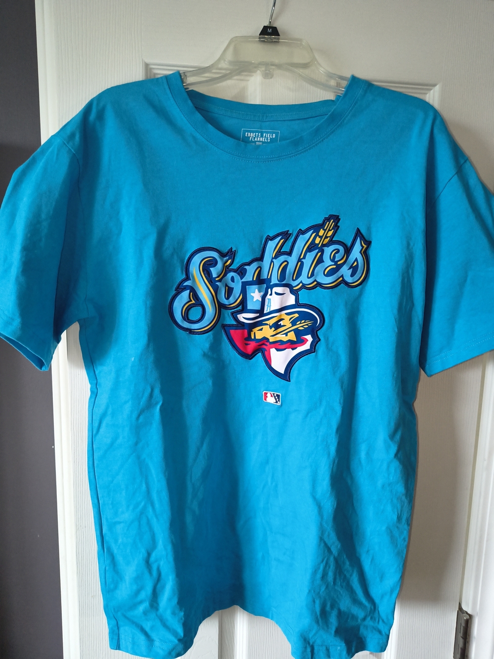 Ebbets Field Flannel Armadillo Sod Poodles T-shirt sz L